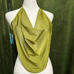 Firerie Women's Draped Front Backless Top Size: L (8/10)